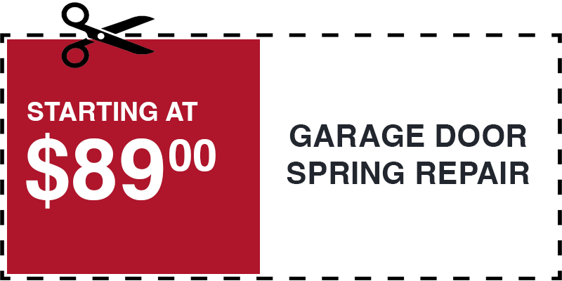 89 garage door SPRING repair Islip